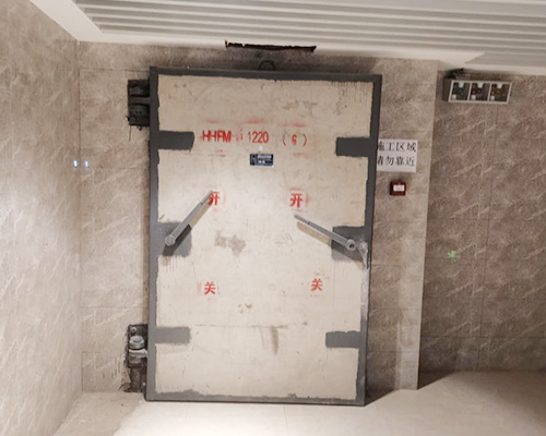 鋼筋混凝土單扇活門(mén)檻防護(hù)密閉門(mén)